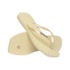 Chinelo Havaianas Slim Square Logo Metallic Feminino Buttercream