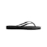 Chinelo Havaianas Slim Square Logo Metallic Feminino Preto