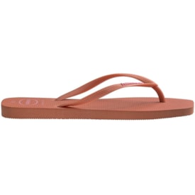 Chinelo Havaianas Slim Square Logo Pop Feminino