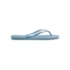 Chinelo Havaianas Slim Square Logo Pop Feminino Azul Brilhante