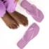 Chinelo Havaianas Slim Square Logo Pop Feminino Lavanda Fresh