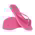 Chinelo Havaianas Slim Square Logo Pop Feminino Rosa Flux