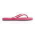 Chinelo Havaianas Slim Square Logo Pop Feminino Rosa Flux