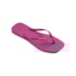 Chinelo Havaianas Slim Square Logo Pop Feminino Rosa Gum
