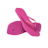 Chinelo Havaianas Slim Square Logo Pop Feminino Rosa Gum