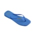 Chinelo Havaianas Slim Square Logo Pop Up Feminino  Azul Brilhante