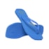 Chinelo Havaianas Slim Square Logo Pop Up Feminino  Azul Brilhante