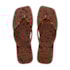 Chinelo Havaianas Slim Square Velvet Feminino Ferrugem