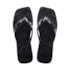 Chinelo Havaianas Slim Square Velvet Feminino Preto