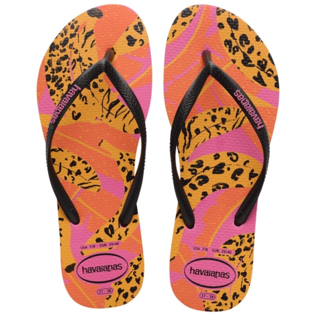 Chinelo Havaianas Slim Summer Fruits Feminino Rosa Flux