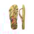 Chinelo Havaianas Slim Tropical Feminino Amarelo Caja
