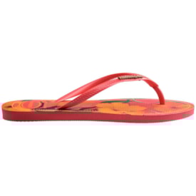 Chinelo Havaianas Slim Tropical Feminino Coral Tropical