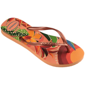 Chinelo Havaianas Slim Tropical Feminino Pessego