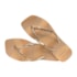 Chinelo Havaianas Square Glitter Party Feminino Dourado