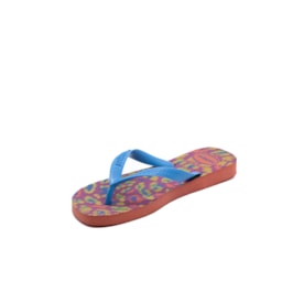 Chinelo Havaianas Top Animals Feminino Salmao