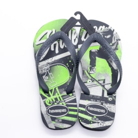 Chinelo Havaianas Top Atletic Masculino Novo Grafite