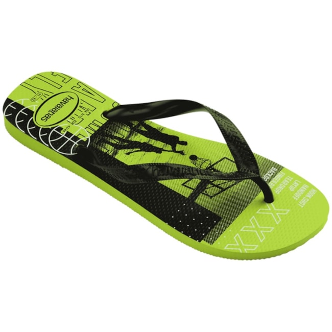 Chinelo Havaianas Top Atletic Masculino Verde Limao