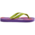 Chinelo Havaianas Top Fashion Feminino Infantil Lilas Escuro