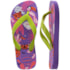 Chinelo Havaianas Top Fashion Feminino Infantil Lilas Escuro