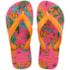 Chinelo Havaianas Top Fashion Feminino Infantil Rosa Flux