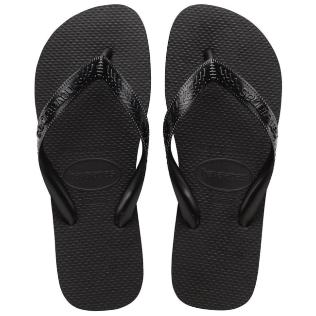 Chinelo Havaianas Top Infantil Preto