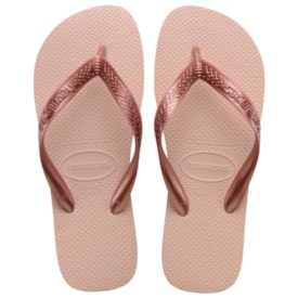 Chinelo Havaianas Top Infantil Unissex Rosa Ballet