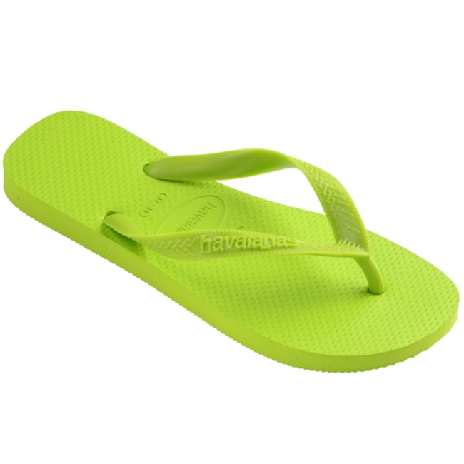 Chinelo Havaianas Top Infantil Unissex Verde Limao