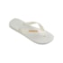 Chinelo Havaianas Top Logo Metallic Branco