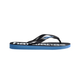 Chinelo Havaianas Top Logomania 2 Masculino Azul Brilhante