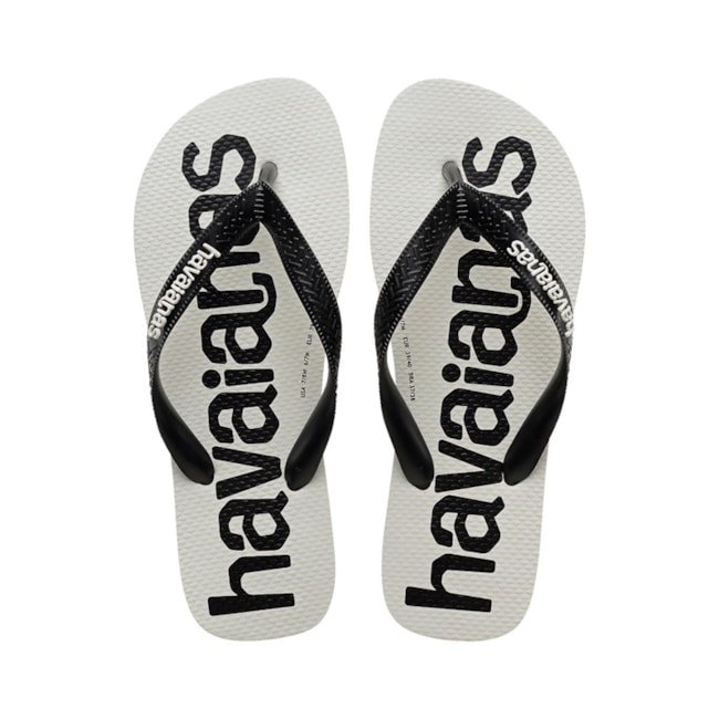 Chinelo Havaianas Top Logomania 2 Masculino Branco