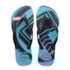 Chinelo Havaianas Top Marvel Logomania Infantil Unissex Azul Tranquilidade