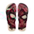 Chinelo Havaianas Top Marvel Logomania Unissex Infantil Bege Palha