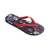 Chinelo Havaianas Top Marvel Logomania Unissex Infantil Marinho