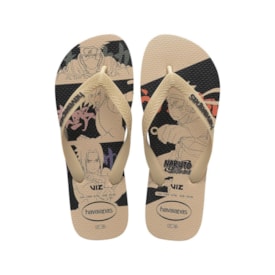 Chinelo Havaianas Top Naruto Unissex Areia