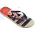 Chinelo Havaianas Top Nautical Masculino Bege Palha