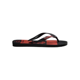 Chinelo Havaianas Top Times Flamengo Masculino Preto