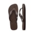 Chinelo Havaianas Top Tiras Feminino Cafe