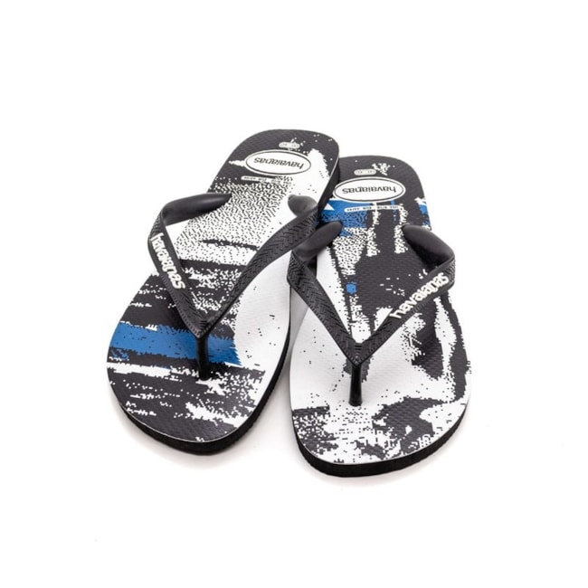 Chinelo Havaianas Top Twin Fin Masculino Preto