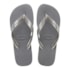 Chinelo Havaianas Top Unissex Cinza Aco