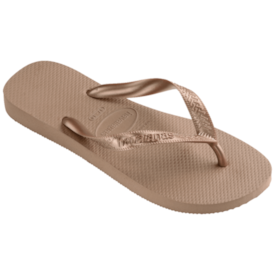 Chinelo Havaianas Top Unissex Rose Gold
