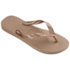 Chinelo Havaianas Top Unissex Rose Gold