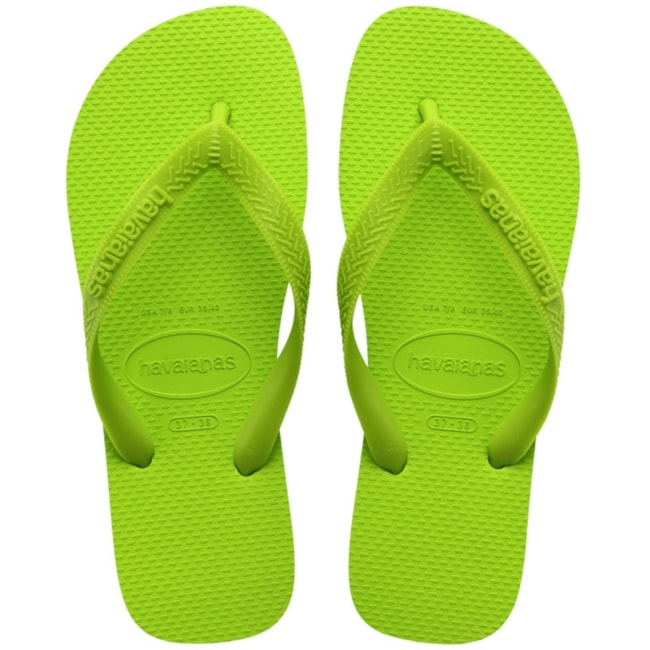 Chinelo Havaianas Top Unissex Verde Limao
