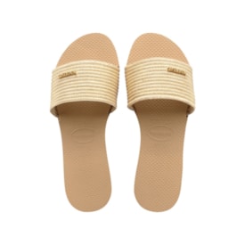 Chinelo Havaianas You Malta Metallic Feminino Dourado