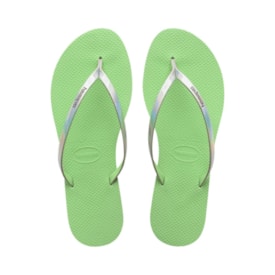 Chinelo Havaianas You Metallic Feminino Citronela