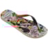 Chinelo Havainas Disney Stylish Unissex Bege Palha