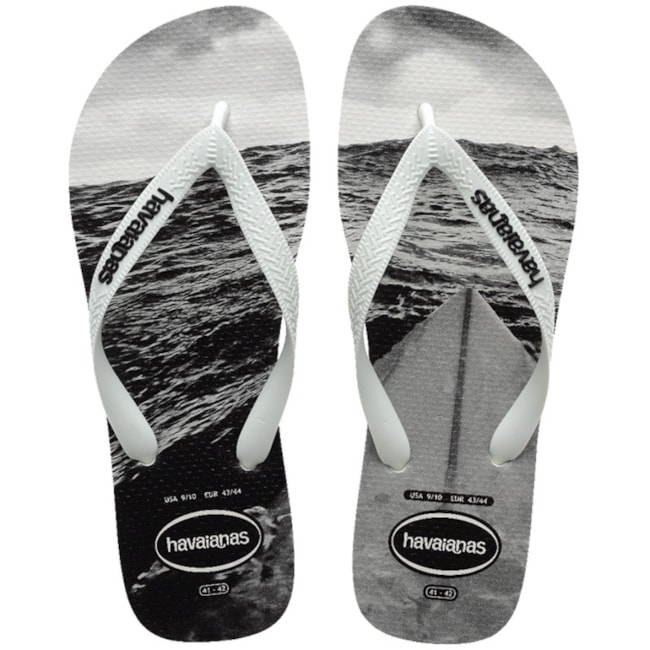 Chinelo Havainas Hype Masculino Branco