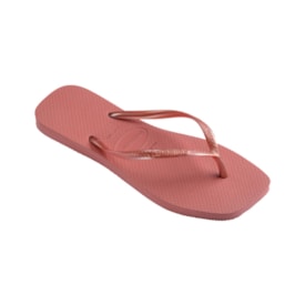 Chinelo Havainas Slim Square Feminino Canyon Clay