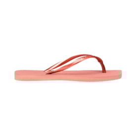 Chinelo Havainas Slim Square Feminino Rosa Crocus