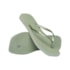 Chinelo Havainas Slim Square Feminino Smoke Green