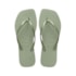 Chinelo Havainas Slim Square Feminino Smoke Green